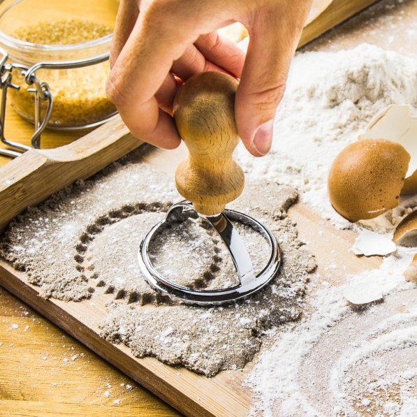 Foremka / Wykrawacz do ciastek i pierników metalowy OKRĄGŁY 6,5 cm