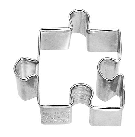 Foremka / Wykrawacz do ciastek metalowy BIRKMANN PUZZLE 4 cm