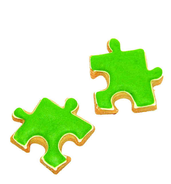 Foremka / Wykrawacz do ciastek metalowy BIRKMANN PUZZLE 4 cm