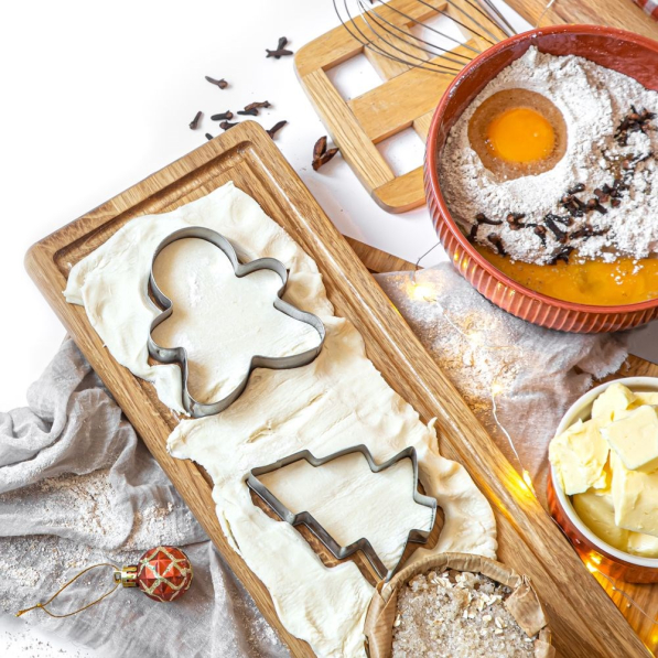 Foremki / Wykrawacze do ciastek i pierników ze stali nierdzewnej LA CUCINA (3 el.)
