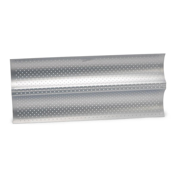 Forma do 2 bagietek perforowana PATISSE SILVER-TOP 38 x 17 cm