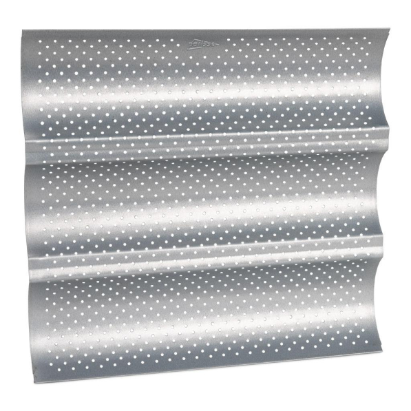 Forma do 3 bagietek perforowana PATISSE SILVER-TOP 26 x 24 cm