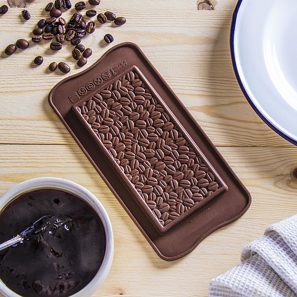SILIKOMART Easy Choc Coffee Choco Bar - forma silikonowa do czekolady / tabliczka czekolady 