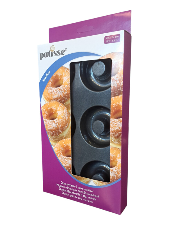 Forma do mini donatów silikonowa PATISSE STARFLEX 29 x 17 cm