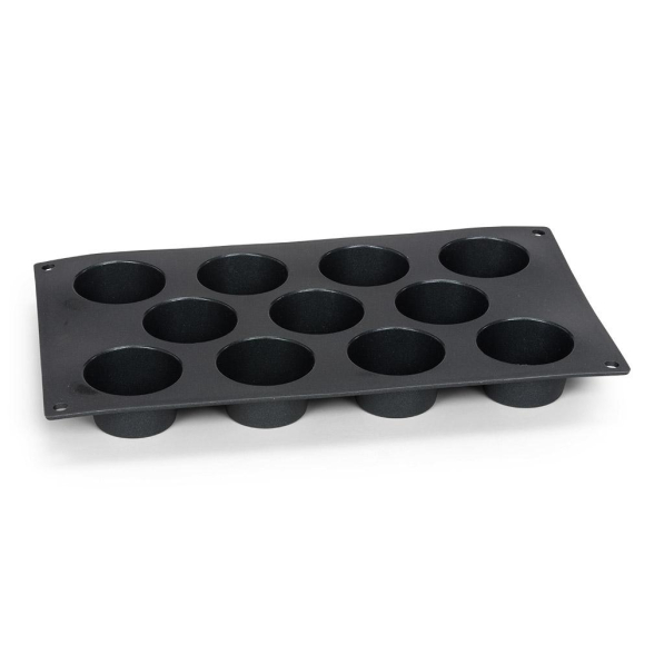 Forma do pieczenia 11 mini serniczków silikonowa PATISSE STARFLEX 29 x 17 cm