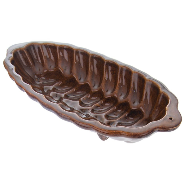 Forma do pieczenia chałki ceramiczna 41 x 19 cm