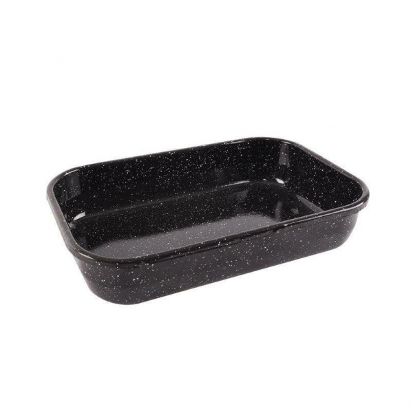 Forma do pieczenia ciasta emaliowana BAKING SPOTTED 34 x 22 cm