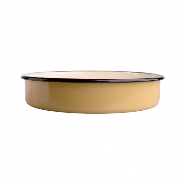 Forma do pieczenia ciasta stalowa SILESIA RYBNIK BEIGE BAKE 24 cm