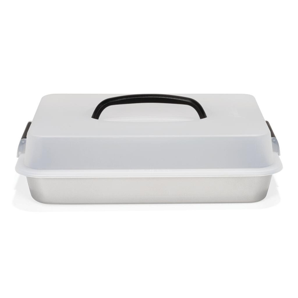 Forma do pieczenia stalowa z pokrywką PATISSE SILVER-TOP 35 x 24 cm
