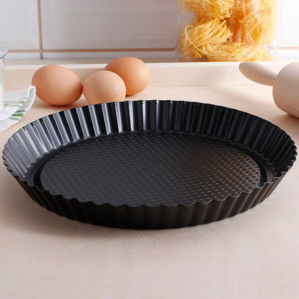 Forma do pieczenia tarty metalowa TARTA CZEKOLADOWA 27,5 cm