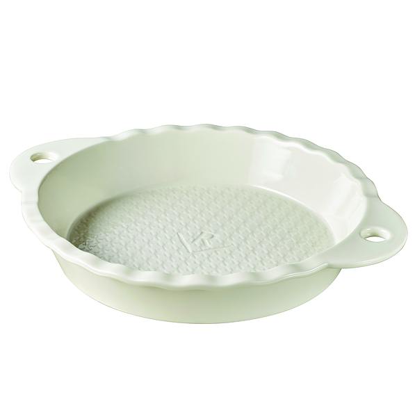 REVOL Les Naturales Lecca 25 cm biała – forma do pieczenia tarty porcelanowa