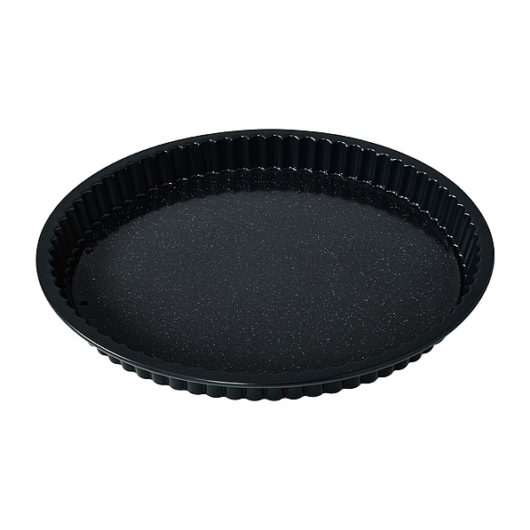 BIRKMAN Premium Baking 32 cm czarna - forma do pieczenia tarty z wyjmowanym dnem stalowa