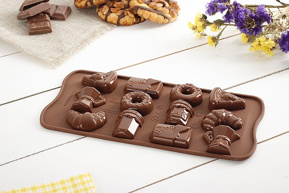 SILIKOMART Easy Choc Good Morning - forma do czekoladek silikonowa