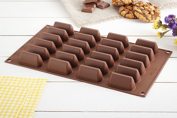 SILIKOMART Easy Choc Choco Gianduia - forma do czekoladek i pralin silikonowa 