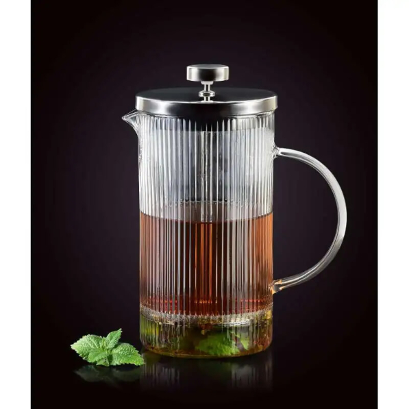 French press / Zaparzacz do herbaty tłokowy szklany PETER 1 l