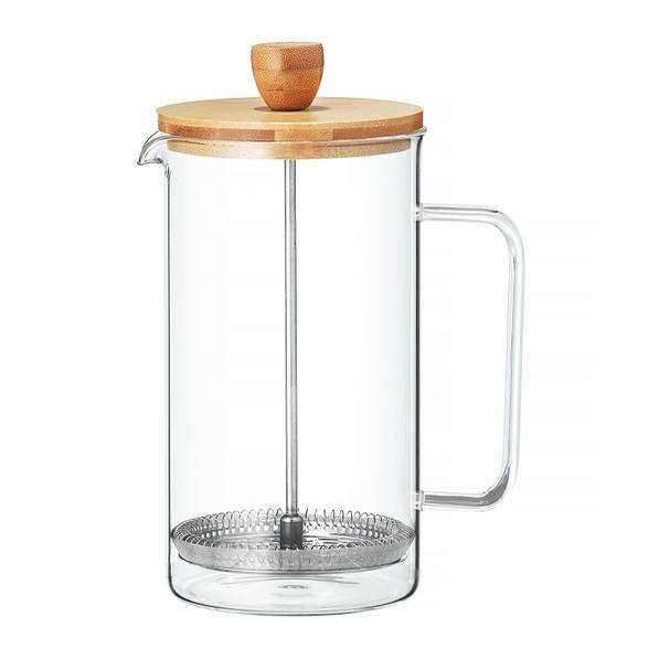 French press / Zaparzacz do kawy tłokowy szklany AMBITION PISTON 0,6 l