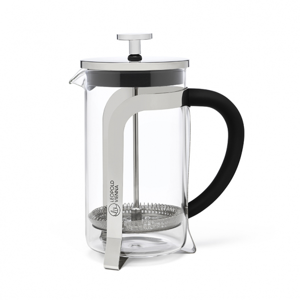 French press / zaparzacz do kawy tłokowy szklany LEOPOLD VIENNA SHINY 0,6 l