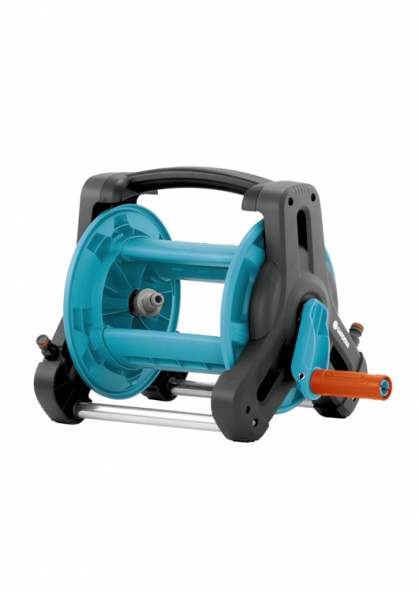 GARDENA Classic Hose Reel 10 m 9 el. szaro-niebieskie - wąż ogrodowy z nosidłem