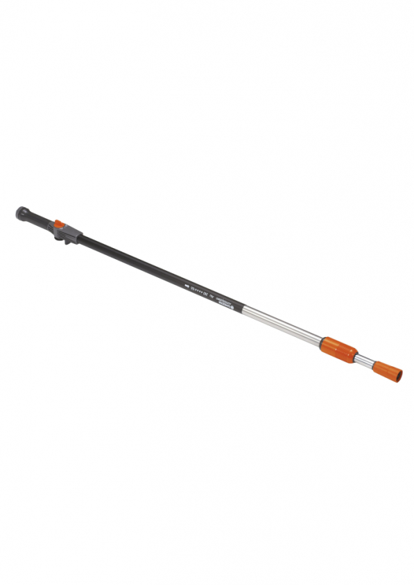 GARDENA Cleansystem Telescopic Handle 155-260 cm czarny - przepływowy trzonek teleskopowy