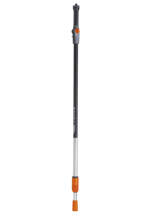 GARDENA Cleansystem Telescopic Handle 155-260 cm czarny - przepływowy trzonek teleskopowy