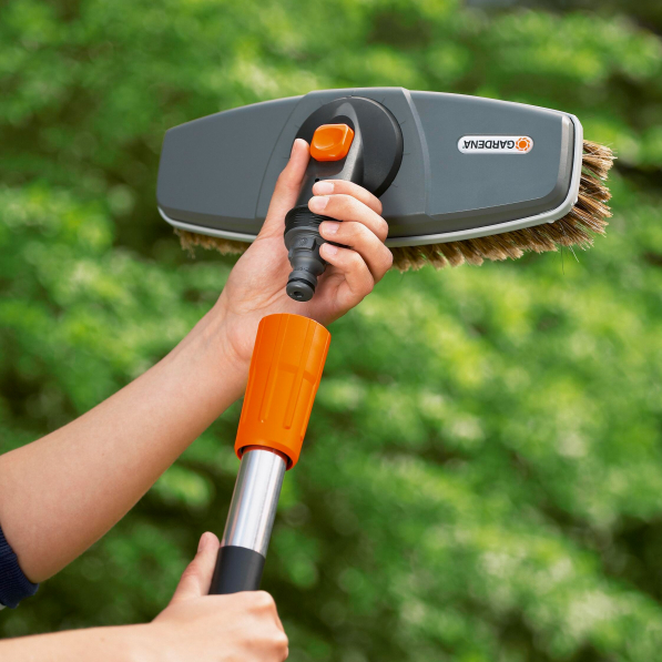 GARDENA Cleansystem Washing Brush szara - szczotka do czyszczenia delikatnych powierzchni