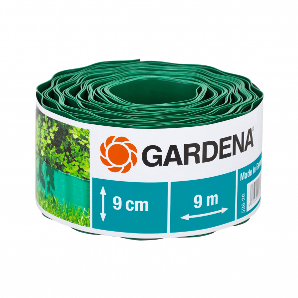 Gardena Grass S 9m zielone - obrzeże ogrodowe do trawnika