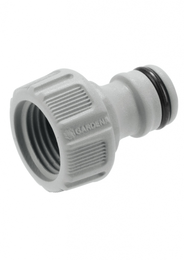 GARDENA Original System Tap Connection 21 mm G 1/2" szare - przyłącze kranowe