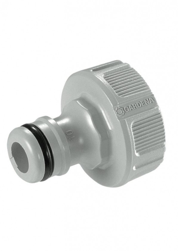 GARDENA Original System Tap Connection 21 mm G 1/2" szare - przyłącze kranowe