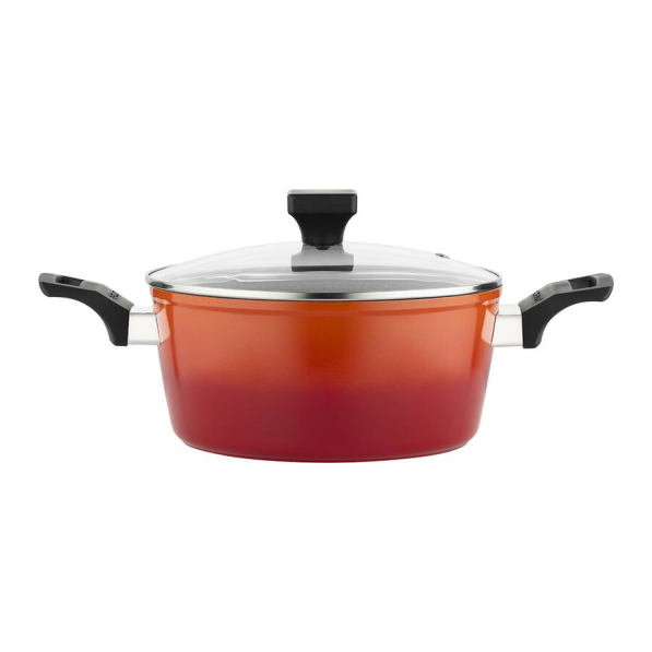 Garnek aluminiowy z pokrywką FLORINA CHILI 2,5 l