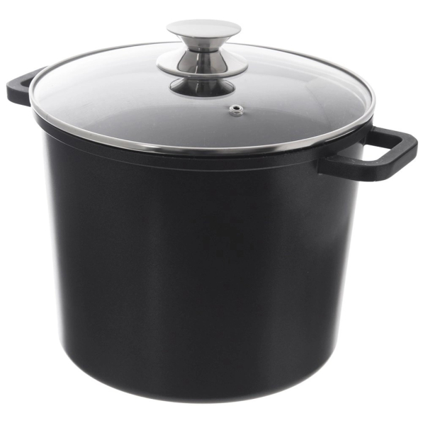 Garnek aluminiowy z pokrywką GRANDE 7,8 l