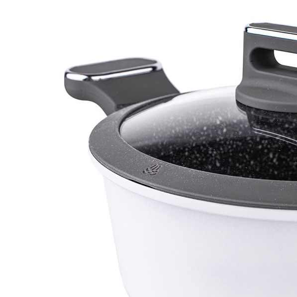 Garnek aluminiowy z pokrywką VALDINOX PURE 2,2 l