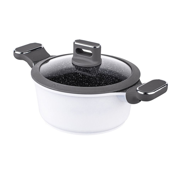 Garnek aluminiowy z pokrywką VALDINOX PURE 2,2 l