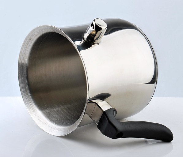 Garnek do mleka 1,5L COOKINI BASIC STEEL
