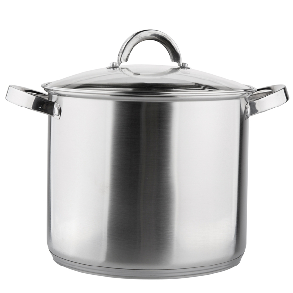 Garnek ze stali nierdzewnej z pokrywką FABIO 8,5 l
