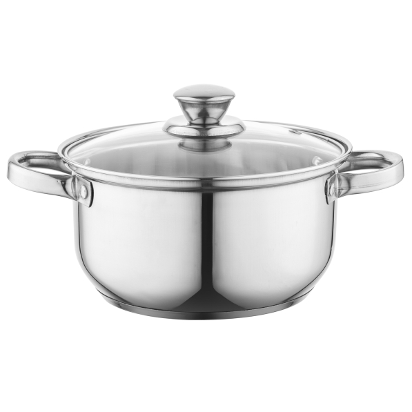 Garnek ze stali nierdzewnej z pokrywką FLORINA MAESTRO 2,9 l