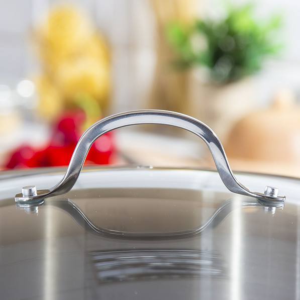 Garnek ze stali nierdzewnej z pokrywką ODELO PRESTIGE 22 l