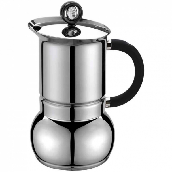 GAT Class na 2 filiżanki espresso (2 tz) - kawiarka ze stali nierdzewnej ciśnieniowa
