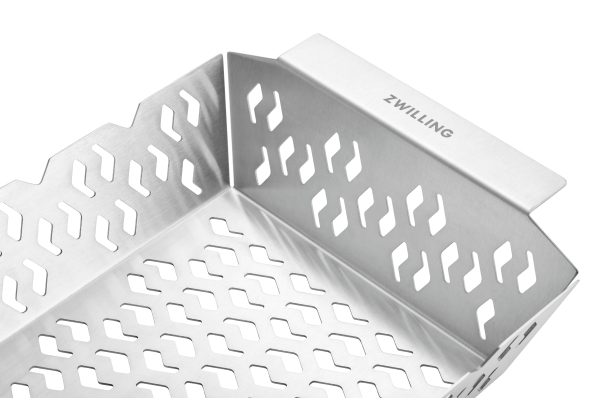 ZWILLING Bbq+ 36 x 20 cm - koszyk do grillowania ze stali nierdzewnej