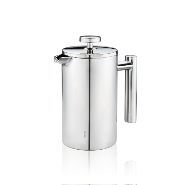 GEFU Gustavo 1 l - french press / zaparzacz do kawy tłokowy ze stali nierdzewnej