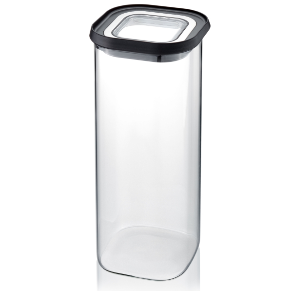GEFU Pantry 1,9 l - pojemnik na produkty sypkie szklany z pokrywką