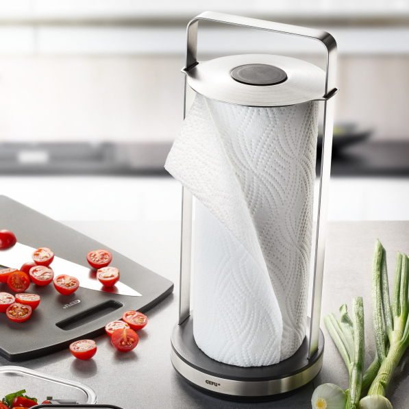 GEFU Smartline 34 cm - stojak na ręczniki papierowe stalowy