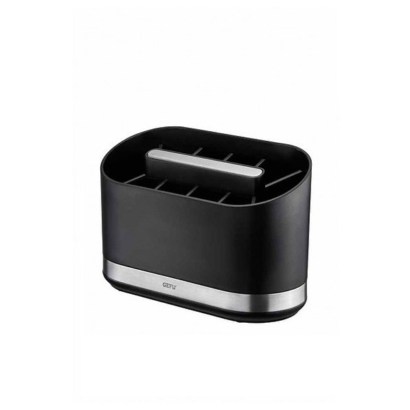 GEFU Smartline Box czarny - pojemnik na przybory kuchenne plastikowy