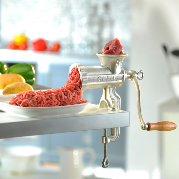 GEFU Trica - maszynka do mięsa z nakładkami do ciastek metalowa