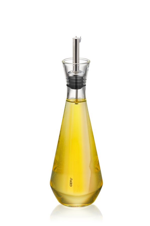 GEFU X-Plosion 0,25 l - butelka na oliwę i ocet z dozownikiem szklana