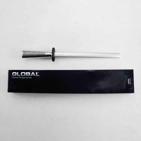 GLOBAL G-38/B 26 cm - ostrzałka do noży diamentowa
