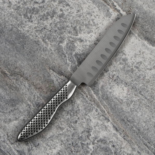 GLOBAL GS-57 11 cm - nóż japoński Santoku ze stali nierdzewnej