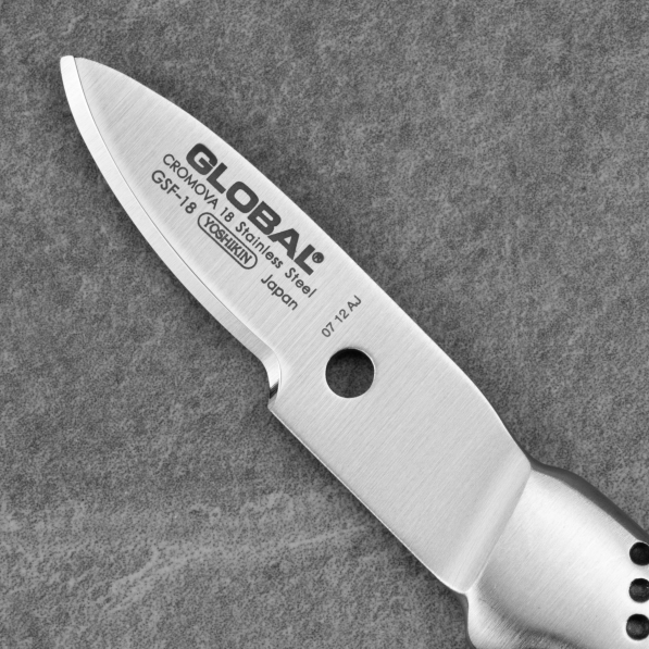 GLOBAL GSF-18 4 cm - nóż do homara/kraba ze stali nierdzewnej