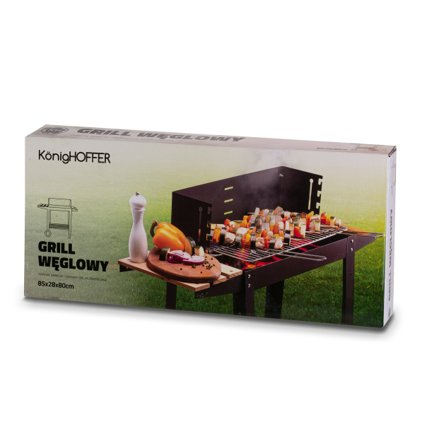 Grill ogrodowy stalowy KONIGHOFFER