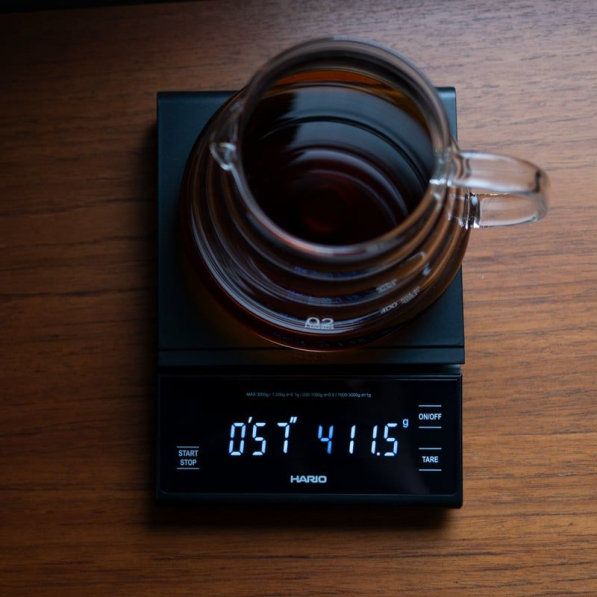 HARIO Drip Scale Wide - waga do kawy elektroniczna
