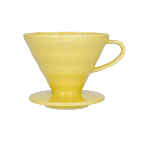 HARIO Drip V60-02 - dripper do kawy ceramiczny z miarką